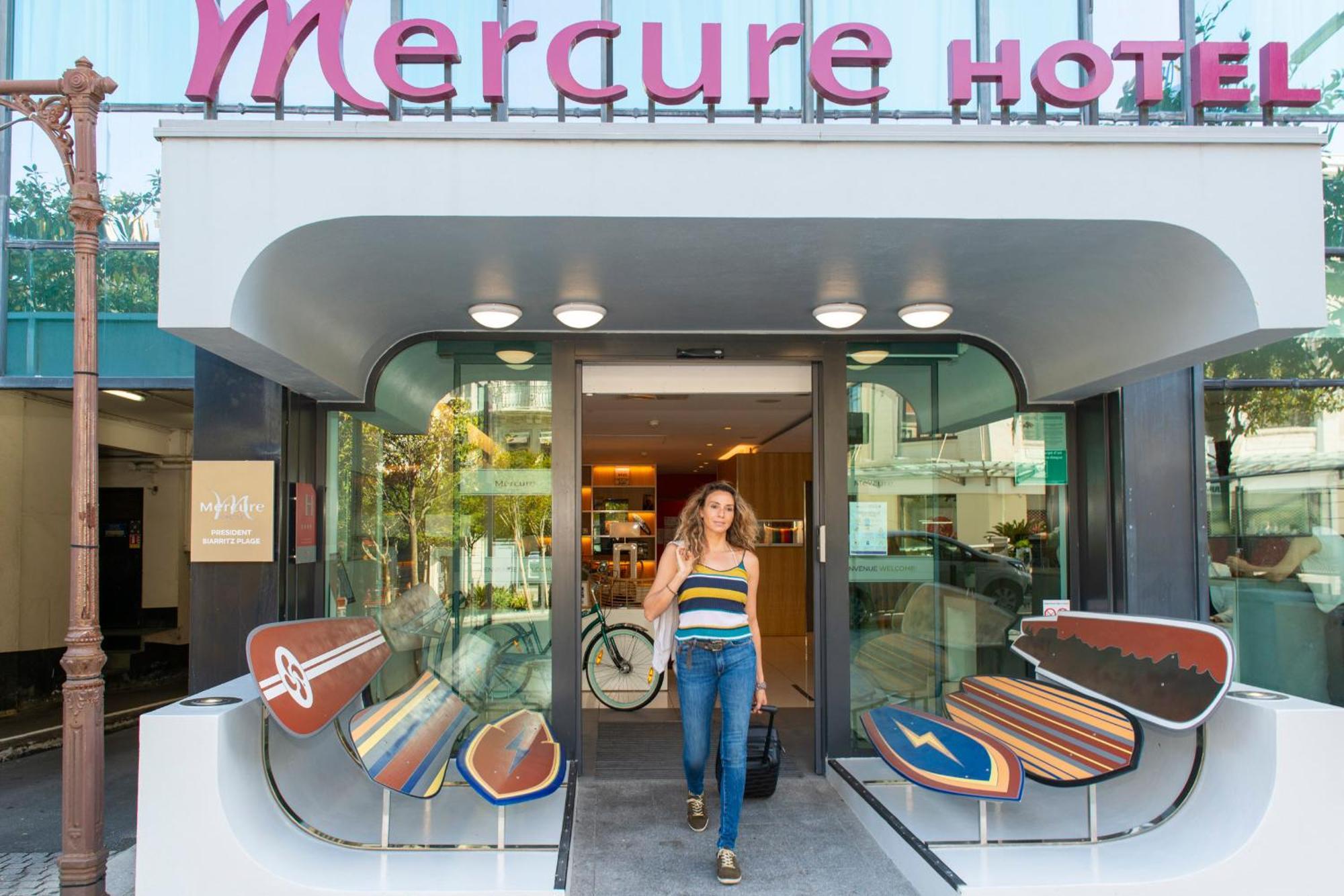 Mercure Président Biarritz Plage Exterior foto